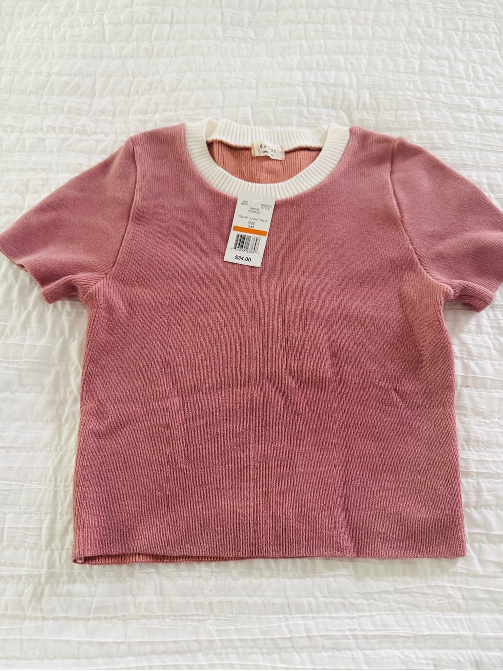 Debut Light Tulip stretchy top ( S/M) - NEW